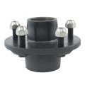 5 On In Trailer Hub Kit For 3500 Lbs Axle With L68149 L68111 And L44649 L44610 Bearings Dust Cap Lug Nuts