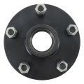 5 On In Trailer Hub Kit For 3500 Lbs Axle With L68149 L68111 And L44649 L44610 Bearings Dust Cap Lug Nuts
