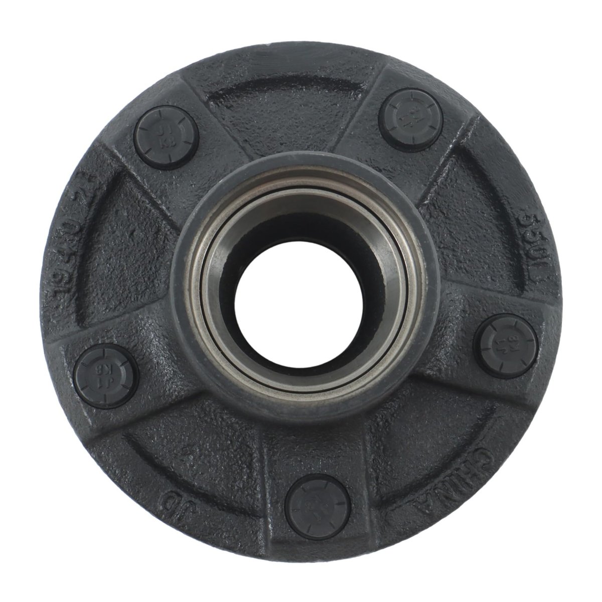 5 On In Trailer Hub Kit For 3500 Lbs Axle With L68149 L68111 And L44649 L44610 Bearings Dust Cap Lug Nuts