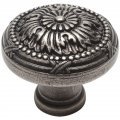 Cosmasa 9460wn Weathered Nickel Cabinet Hardware Round Knob 1-1 4 Diameter 