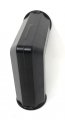 Chain Link Fence Black Corner Clamps Hex Shape Fits O D 1-3 8 Inch Round Post