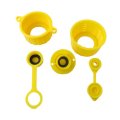 Flexible Spout With Rubber Gasket Coarse Thread 1 75 Inch Cap Fine Screw In Nozzle 2x Gaskets For Vent Caps