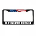 Fastasticdeals 9-11 Never Forget License Plate Frame Tag Holder Cover 