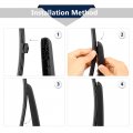 X Autohaux Rear Window Windshield Back Glass Wiper Blade Arm Set For Audi Q5 2009-2018 350mm 14 Inch Black 8r0955425