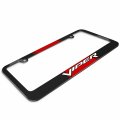 Ipick Image Made For Dodge Viper Racing Stripe Black Metal License Plate Frame