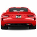 Dodge Viper Racing Stripe Black Metal License Plate Frame