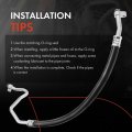A-premium A C Suction Line Hose Assembly Compatible With Honda Accord 2008012 2 4l Crosstour 2012-2015 2 Compressor To Evap