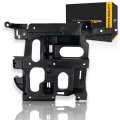 Headlight Mounting Panel For Chevy Avalanche 1500 2002 2003 2004 2005 2006 Replacement Gm1221130 And 15798921 Front Black