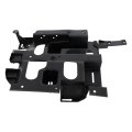 Headlight Mounting Panel For Chevy Avalanche 1500 2002 2003 2004 2005 2006 Replacement Gm1221130 And 15798921 Front Black