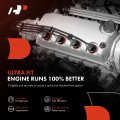 A-premium Ignition Spark Plug Wires Set Of 6 Compatible With Volkswagen Jetta Golf 1999-2002 V6 2 8l Replace 021905430da
