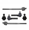 Partsw 6 Piece Suspension Kit Lower Ball Joint Inner Outer Tie Rod Ends 