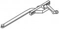 Casement Window Operator Right Hand Front Mount Stainless Steel Roller Bronze 11 Long Arm 