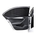 Car Window Sun Shade 2 Pcs Double Layer Design Rear Breathableshade Uv Rays Sun Glare Privacy Protection For Baby Kids Adults 