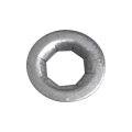 049399 Push On Nut 312-18 63in Diameter 07in Height Stl 