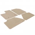 Floor Mats For 2007-2013 Ford Edge Carpet Front Rear Beige 4pc Nylon By Ikon Motorsports A 2008 2009 2010 2011 2012