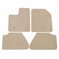 Floor Mats For 2007-2013 Ford Edge Carpet Front Rear Beige 4pc Nylon By Ikon Motorsports A 2008 2009 2010 2011 2012