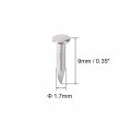Uxcell Small Tiny Hardware Nails Carbon Steel 1 7x9mm Dxl For Diy Decorative Wooden Boxes Accessories Silver Tone 1000pcs