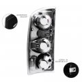 Black Housing Euro Style Tail Light Full-led Smoke Lens License Plate Lamp Assembly Replacement Bundle For 2003-2006 Dodge Ram 