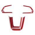 Steering Wheel Cover For 2021 2022 2023 Compass Accessories Frame Abs Interior Decoration Trim 