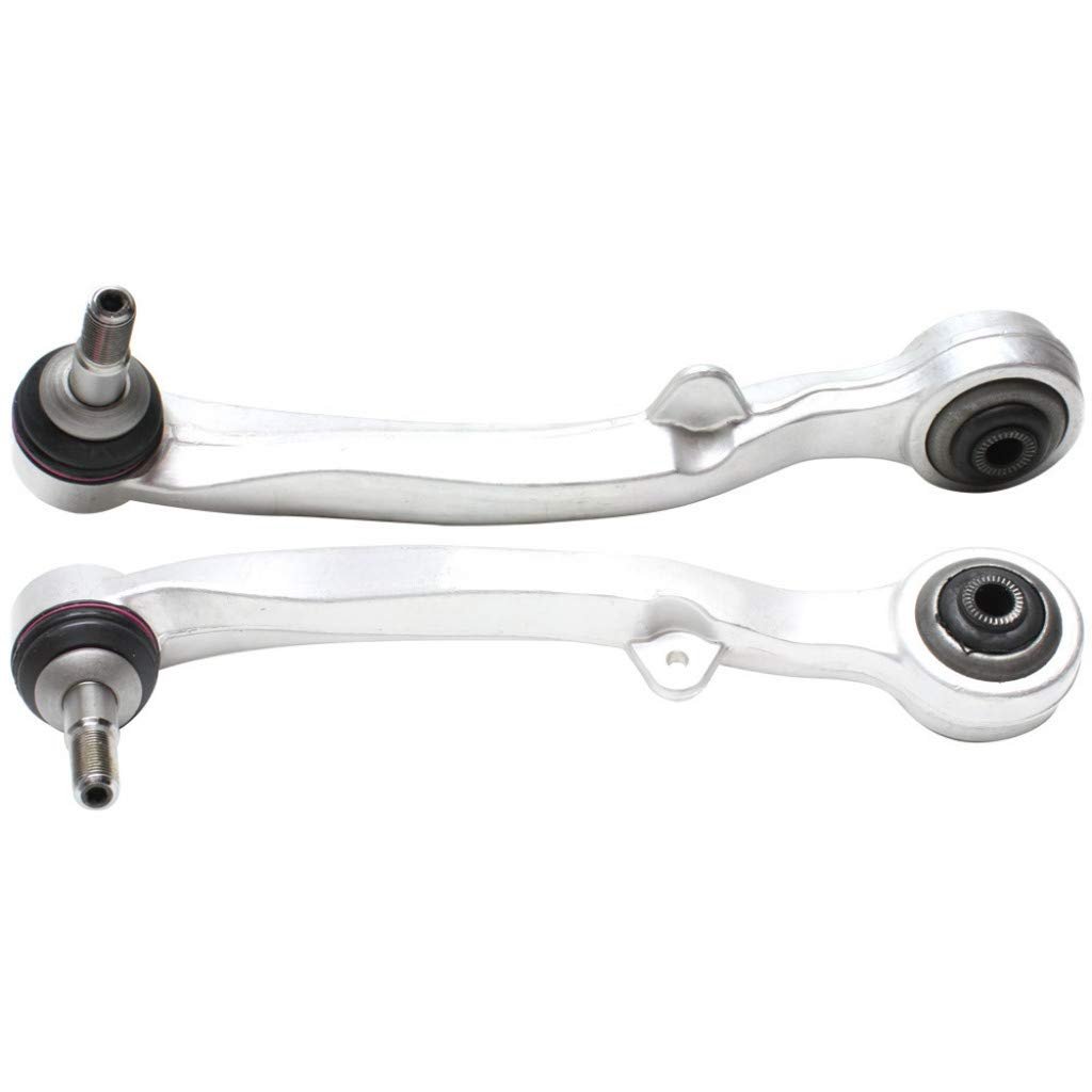 Front Lower Rearward Control Arm Pair For Bmw 645ci 2004 2005 Driver And Passenger Side Set With Ball Joint Bushing Forged