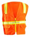 Occunomix Occlux 2 Tone Solid Zip Org 3x Orange 