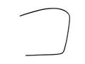 Porsche 911 930 Windshield Moulding Trim Black Rt Front Right Rh Passenger 