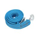 Towing Strap With Hooktowing Rope Tow Strapfor Hook 13ft Length 5 Ton Load High Strength Nylon For Automobile Suv Rv Trailer