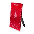 Adirpro 708-01 Red Magnetic Floor Target Plate With Stand 4 X3 