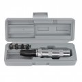 Abn Manual Reversible Impact Driver Set Flathead 5 16 And 3 8in Phillips 2 Hand Tool Bits