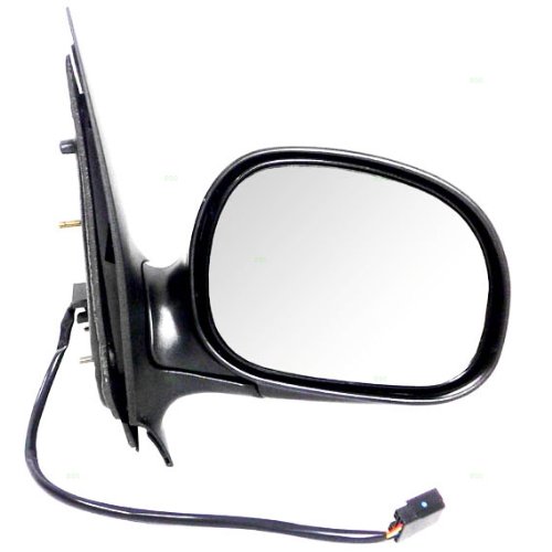 Passenger Side Mirror Assembly Replacement Chrome Door Mount Fo1321159-b006g3dpwa