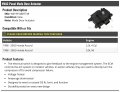 Hvac Panel Mode Door Actuator Compatible With 1998-2002 Honda Accord