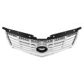 Front Bumper Grille For 2013-2016 Cadillac Srx Replacement 22738992 Plastic Chrome Silvery Black