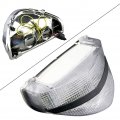 Three T Lirun Motorcycle Rear Taillights Brake Light Indicator Lamps Tail Lights For Honda Cbr 929rr 2000-2001 Clear Lens