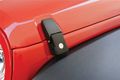 Rampage Products 76336 Black Locking Hood Catch Kit For Jeep Wrangler Jk Pair 