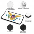 Seaeagle Flag Of United States Virgin Islands Car Handrail Box Cushion Vehicle Center Console Armrest Cover Pad Soft Comfort