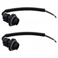 68168 1allp00003 License Plate Lights Cover Lens Socket Rear Lamp Wire Harness Replacement For 2002-2009 Trailblazer