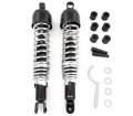 Performance Shocks Black W Chrome Spring Eye Clevis 365mm 14 3 8 Fits Honda Cb650sc Nighthawk Cb750k Cb750f Cb900f Cbx Cb1100f 