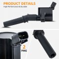 Deal 8pcs Ignition Coil Pack Double Iridium Spark Plugs Fit E-van Super Duty Crown Victoria Town Car Grand Marquis Expedition