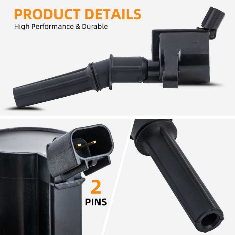 Deal 8pcs Ignition Coil Pack Double Iridium Spark Plugs Fit E-van Super Duty Crown Victoria Town Car Grand Marquis Expedition