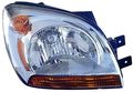 Passenger Side Headlight Assembly 323-1115r-as Clear Lens Waterproof Rear Replacement Part 3231115ras 