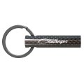 Dodge Challenger Classic Black Real Carbon Fiber Custom Designed Tube Style Key Chain