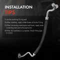 A-premium A C Discharge Line Hose Assembly Compatible With Dodge Challenger 2015-2021 Charger 2014-2021 Chrysler 300 V6 3 6l
