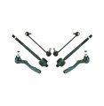 Partsw 6 Pc Suspension Kit Sway Bar End Links Inner Outer Tie Rod Ends 