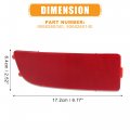 X Autohaux Pair Front Bumper Reflector Side Marker For Mercedes-benz Sprinter 250 350 2006-2016 9068260040 9068260140 Replace