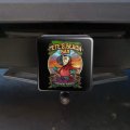 Pete S Beach Bar Tropical Paradise Vacation Tow Trailer Hitch Cover Plug Insert