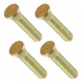Caltric 4x Wheel Stud M10x1 0mmx43mm Compatible With Polaris Ranger 800 6x6 2012 2013 2014 2015 2016