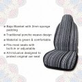 Uxcell Universal Black Bucket Seat Cover Protector Pad For Auto Car Suv