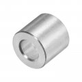 Uxcell 10pcs Aluminum Spacer 5mm Bore 10mm Od Length Screw Standoff Bushing Plain Finish Round For M5 Screws Bolts And Rods