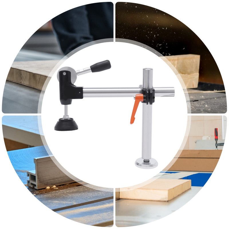 Table Saw Presser Woodworking Manual Clamp Precision Sliding Panel Eccentric Press Metalworking Tool For