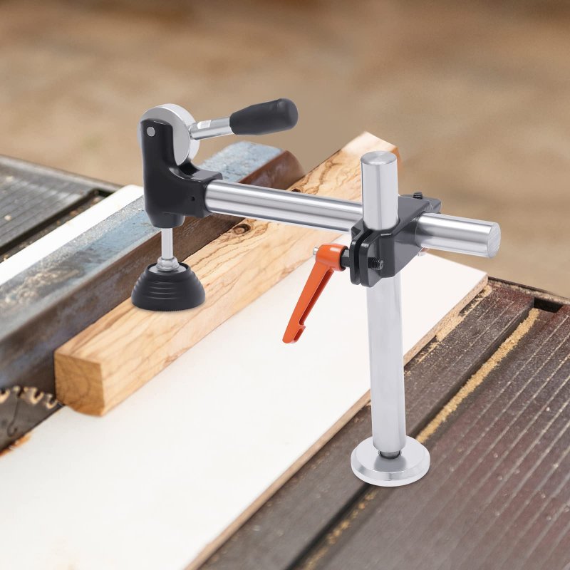 Table Saw Presser Woodworking Manual Clamp Precision Sliding Panel Eccentric Press Metalworking Tool For